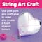 Creativity for Kids&#xAE; String Art Heart Light